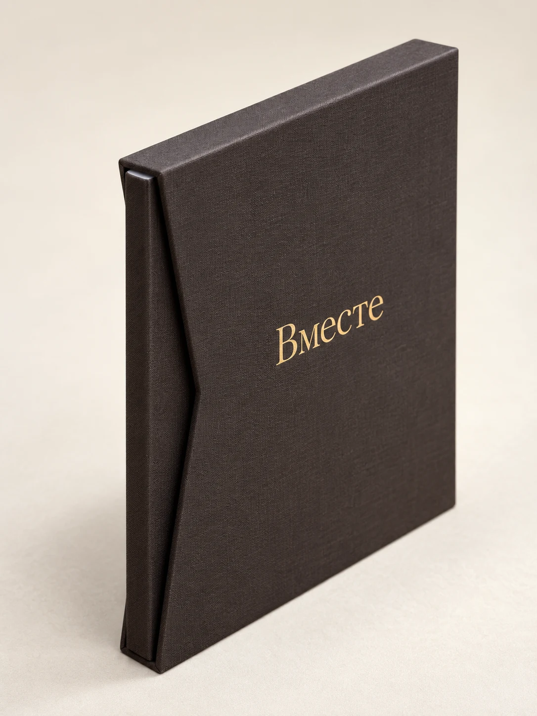 Строгая тёмная книга «Вместе»